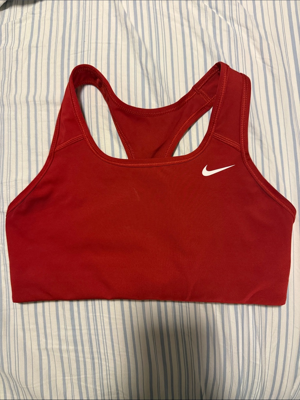 Nike Red Racerback Sports Bra